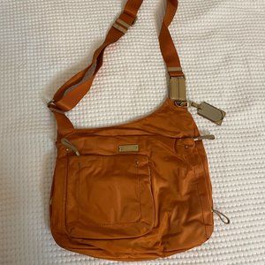 Gently Used Tumi Voyageur Sumatra Crossbody Bag, Orange, Medium
